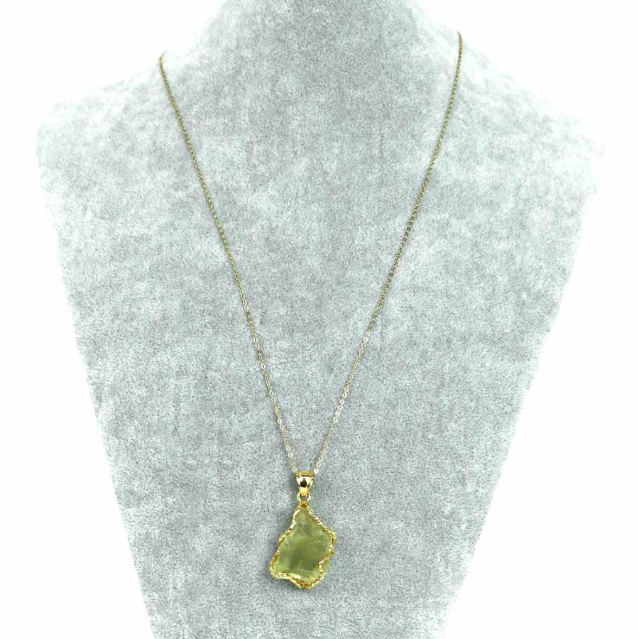 リビアングラス ハイクオリティー ルース 裸石 ペンダント パワーストーン 天然石 アクセサリー ハンドメイド |  | 06