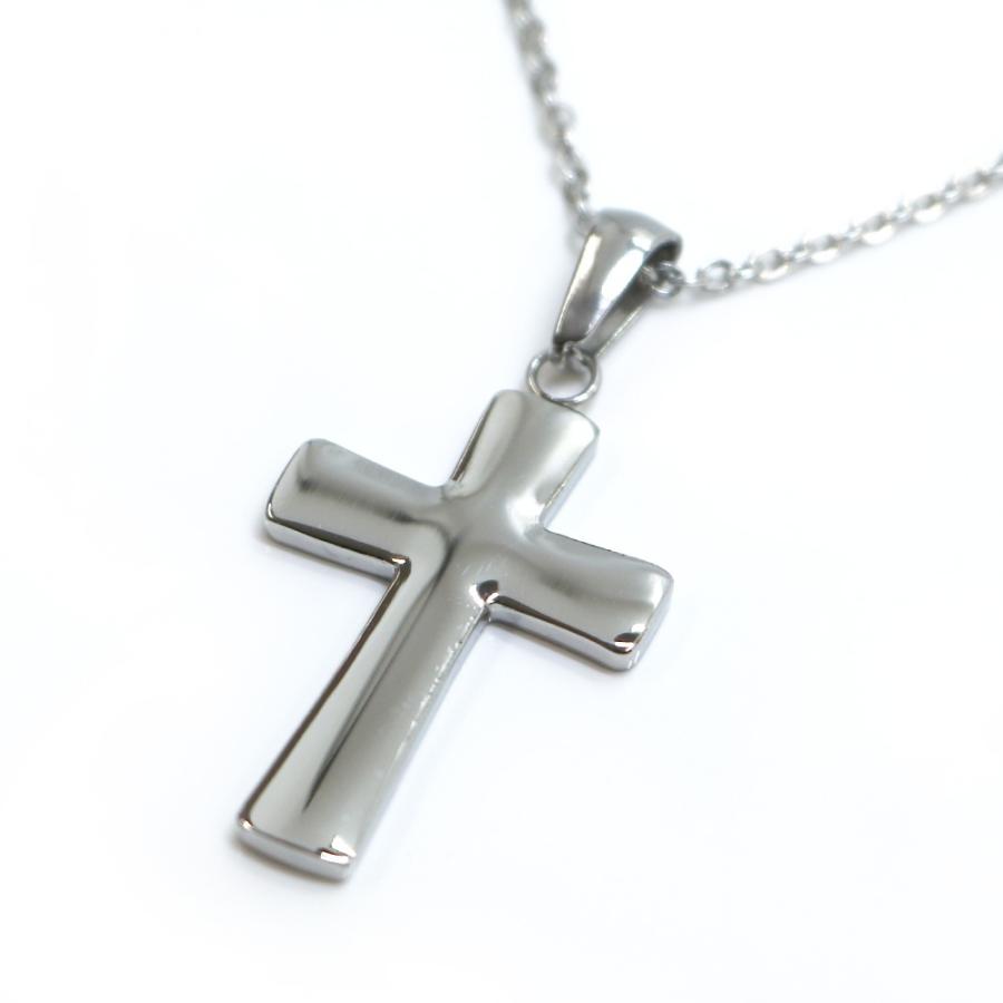 ネックレス ステンレス 316l クロス 十字架 シルバー カラー レディース メンズ 人気ショップが最安値挑戦