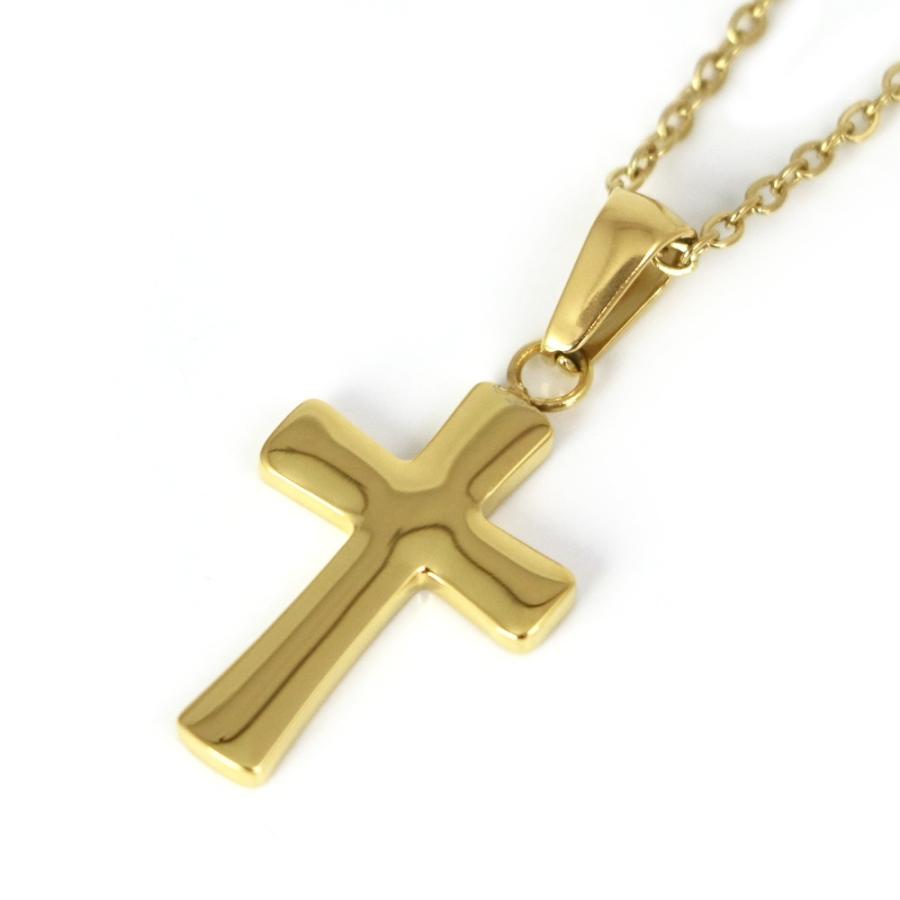 ネックレス ステンレス 316l クロス 十字架 ゴールド カラー レディース メンズ セール アクセサリー 高級品市場