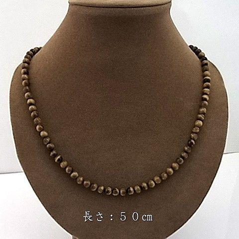 パワーストーン 天然石 ネックレス メンズ タイガーアイ 6ｍｍ 丸玉 |  | 02