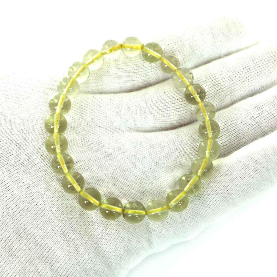 リビアングラス ハイクオリティー １点もの ブレスレット 数珠 パワーストーン 天然石 アクセサリー ハンドメイド |  | 04