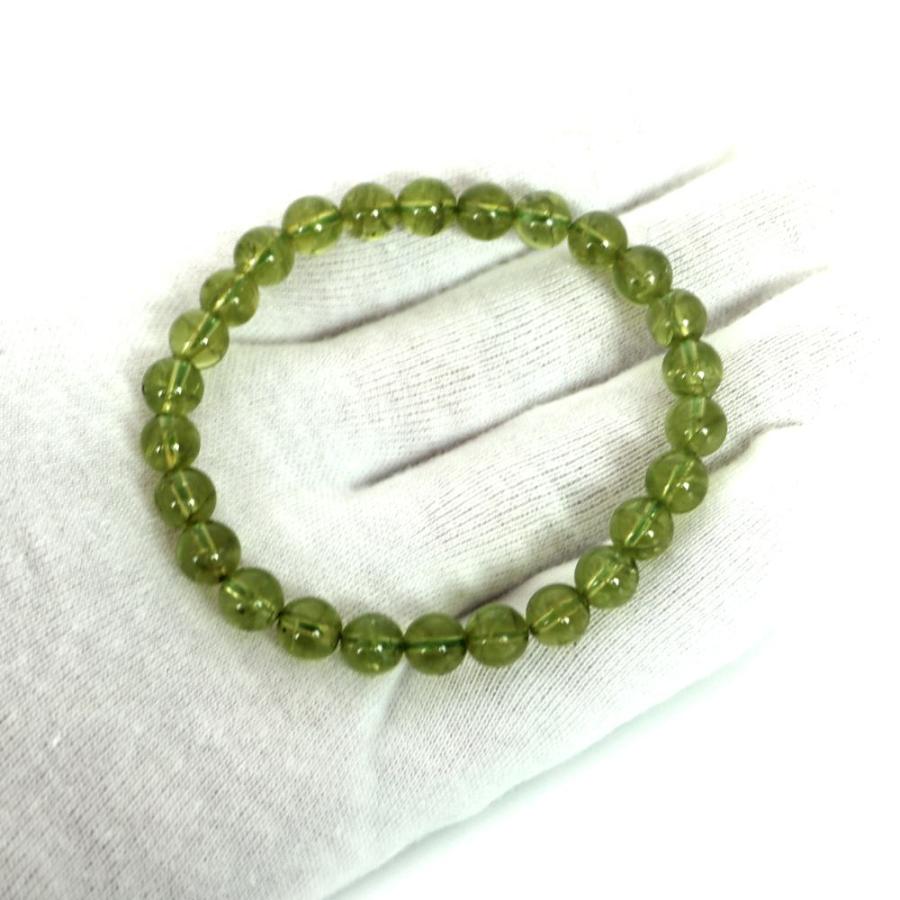 ペリドット ハイクオリティー １点もの ブレスレット 数珠 パワーストーン 天然石 アクセサリー ハンドメイド |  | 05
