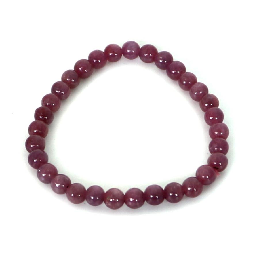 ピンクルビー ハイクオリティー １点もの ブレスレット 数珠 パワーストーン 天然石 アクセサリー ハンドメイド |  | 01