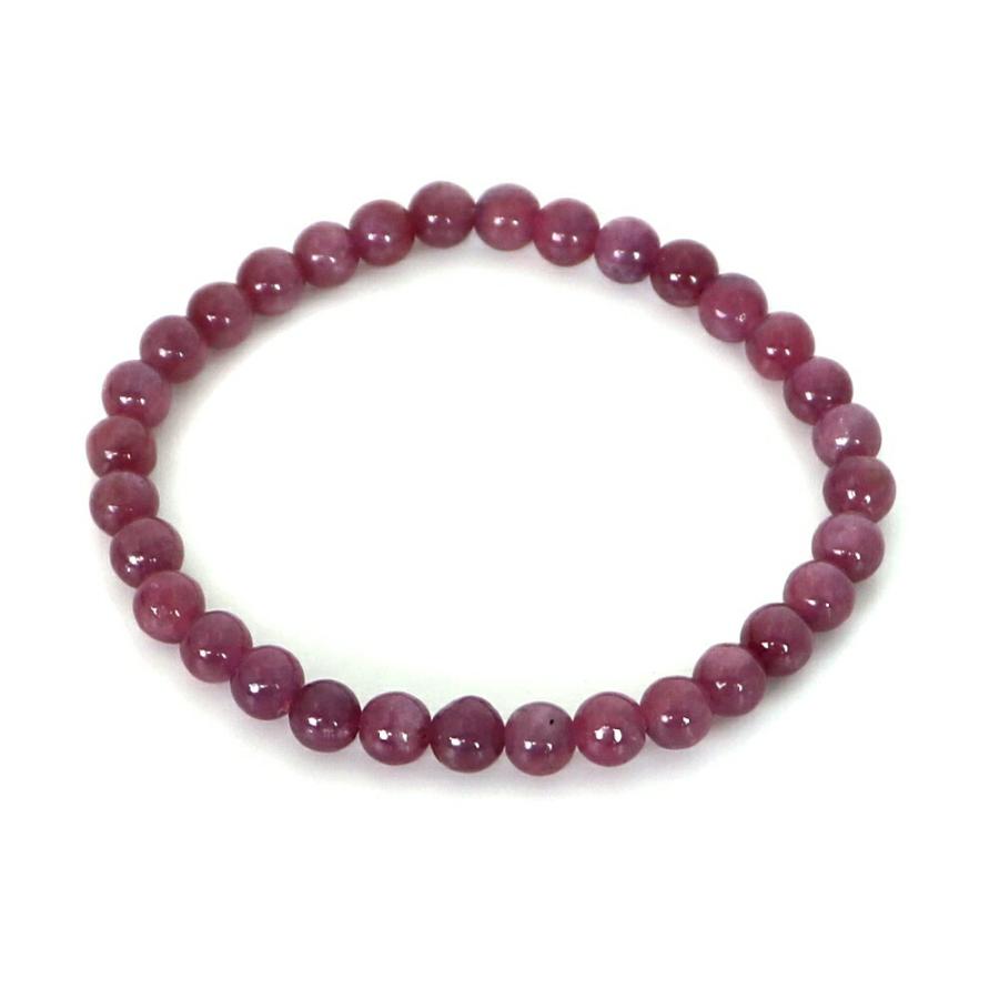 ピンクルビー ハイクオリティー １点もの ブレスレット 数珠 パワーストーン 天然石 アクセサリー ハンドメイド |  | 01