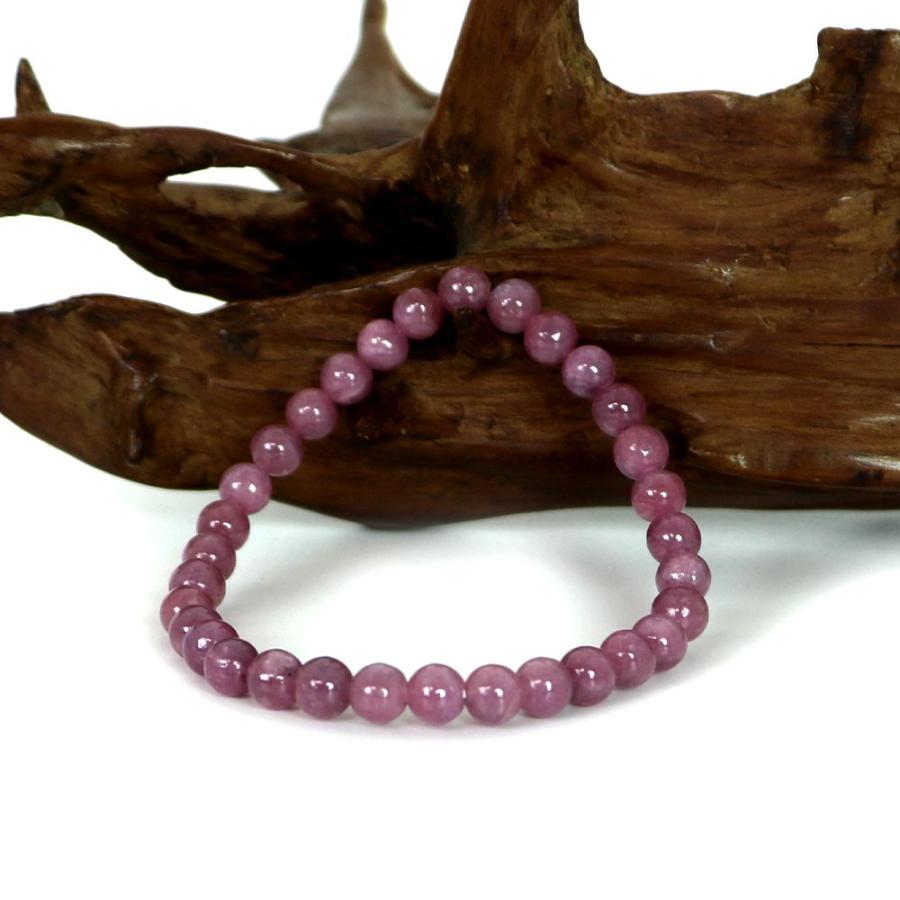 ピンクルビー ハイクオリティー １点もの ブレスレット 数珠 パワーストーン 天然石 アクセサリー ハンドメイド |  | 02