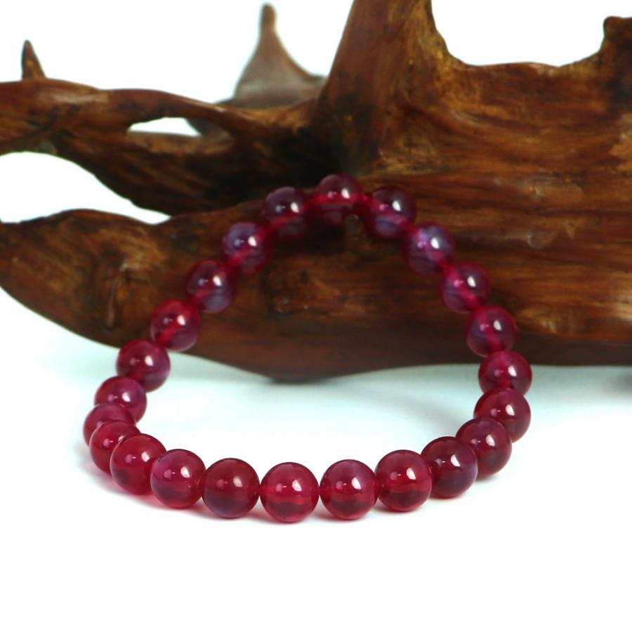 スタールビー ハイクオリティー １点もの ブレスレット 数珠 パワーストーン アクセサリー ハンドメイド |  | 04