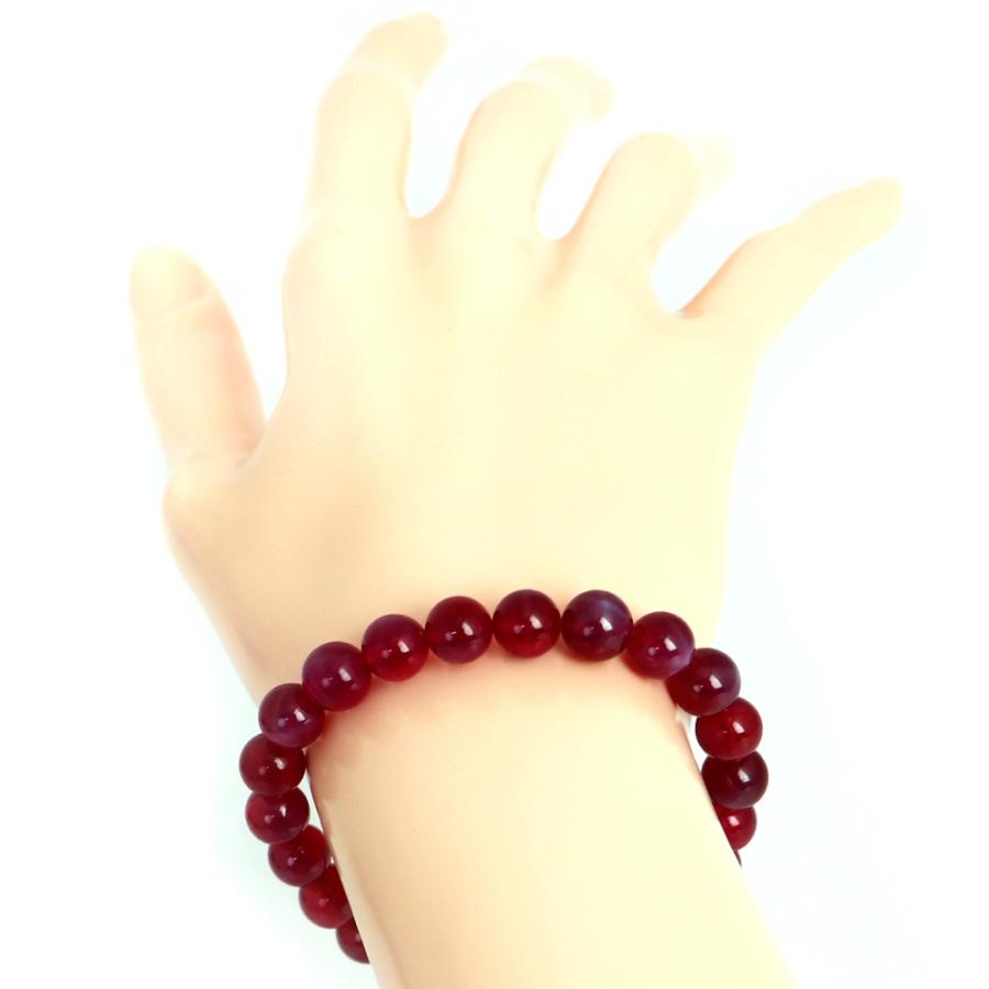 スタールビー ハイクオリティー １点もの ブレスレット 数珠 パワーストーン アクセサリー ハンドメイド |  | 05