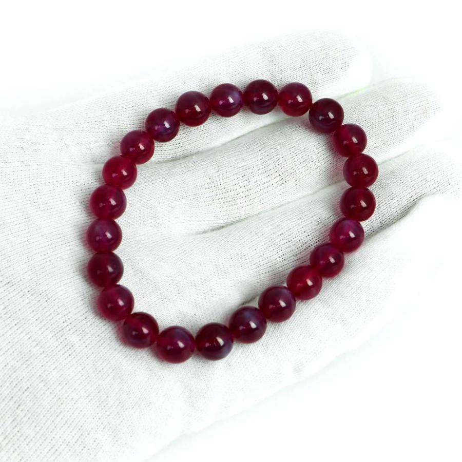 スタールビー ハイクオリティー １点もの ブレスレット 数珠 パワーストーン アクセサリー ハンドメイド |  | 06