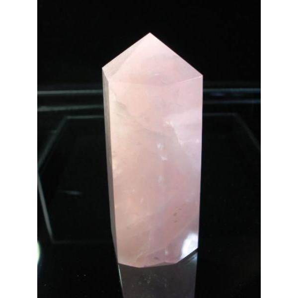 ローズクォーツポイント 天然石 パワーストーン |  | 01