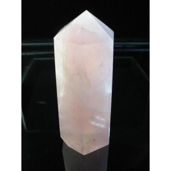 ローズクォーツポイント 天然石 パワーストーン |  | 02