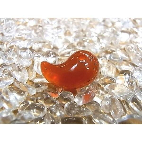 勾玉 レッドアゲート Sサイズ 小さめ 天然石 パワーストーン 曲玉 お守り |  | 01