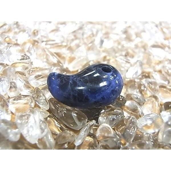 勾玉 ソーダライト Sサイズ 小さめ 天然石 パワーストーン 曲玉 お守り |  | 01