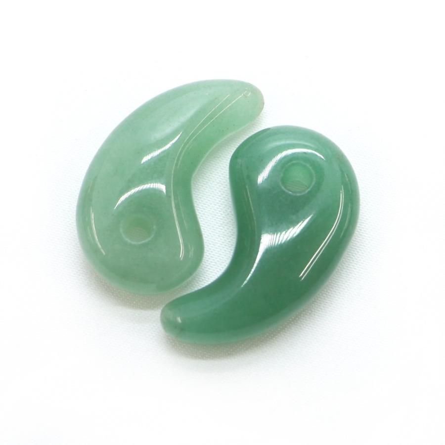 勾玉 アベンチュリン Lサイズ 大きめ 天然石 パワーストーン 曲玉 お守り | 
