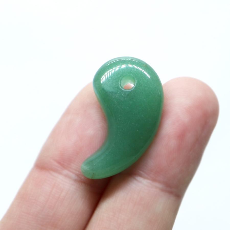 勾玉 アベンチュリン Lサイズ 大きめ 天然石 パワーストーン 曲玉 お守り |  | 01