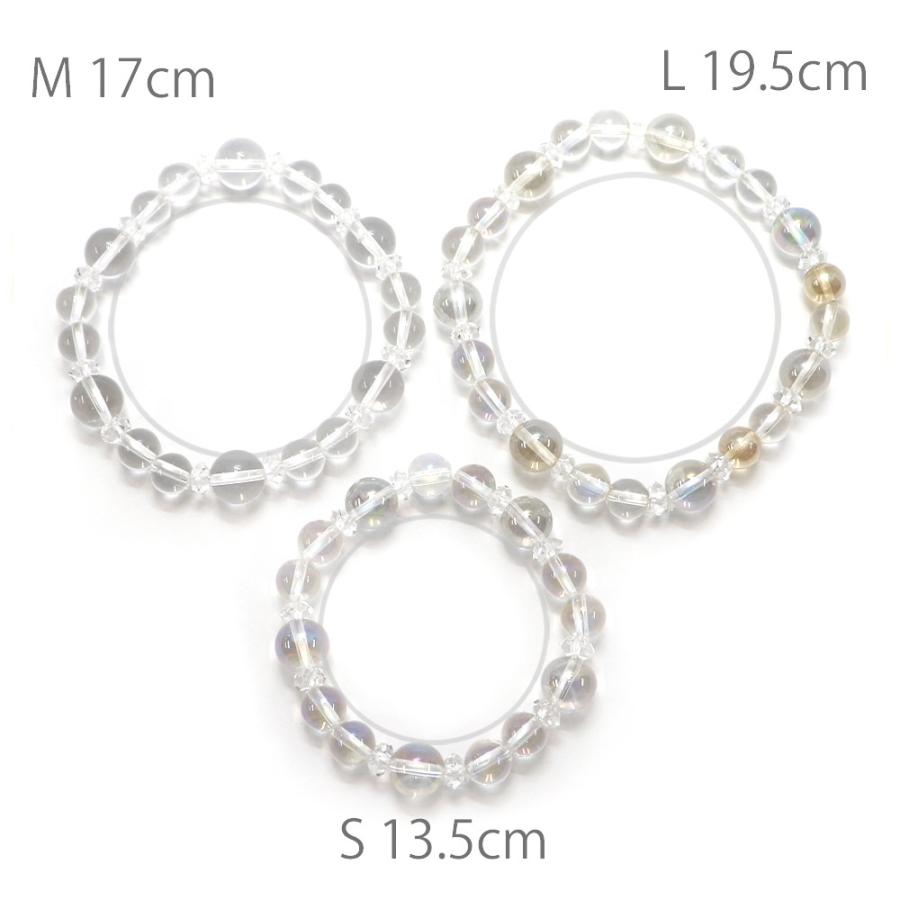 コンビブレスレット ローズクォーツ 水晶 パワーストーン Bracelet 天然石 |  | 07