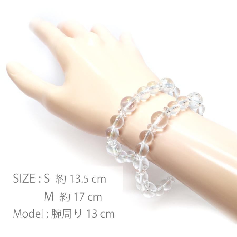 コンビブレスレット ローズクォーツ 水晶 パワーストーン Bracelet 天然石 |  | 08
