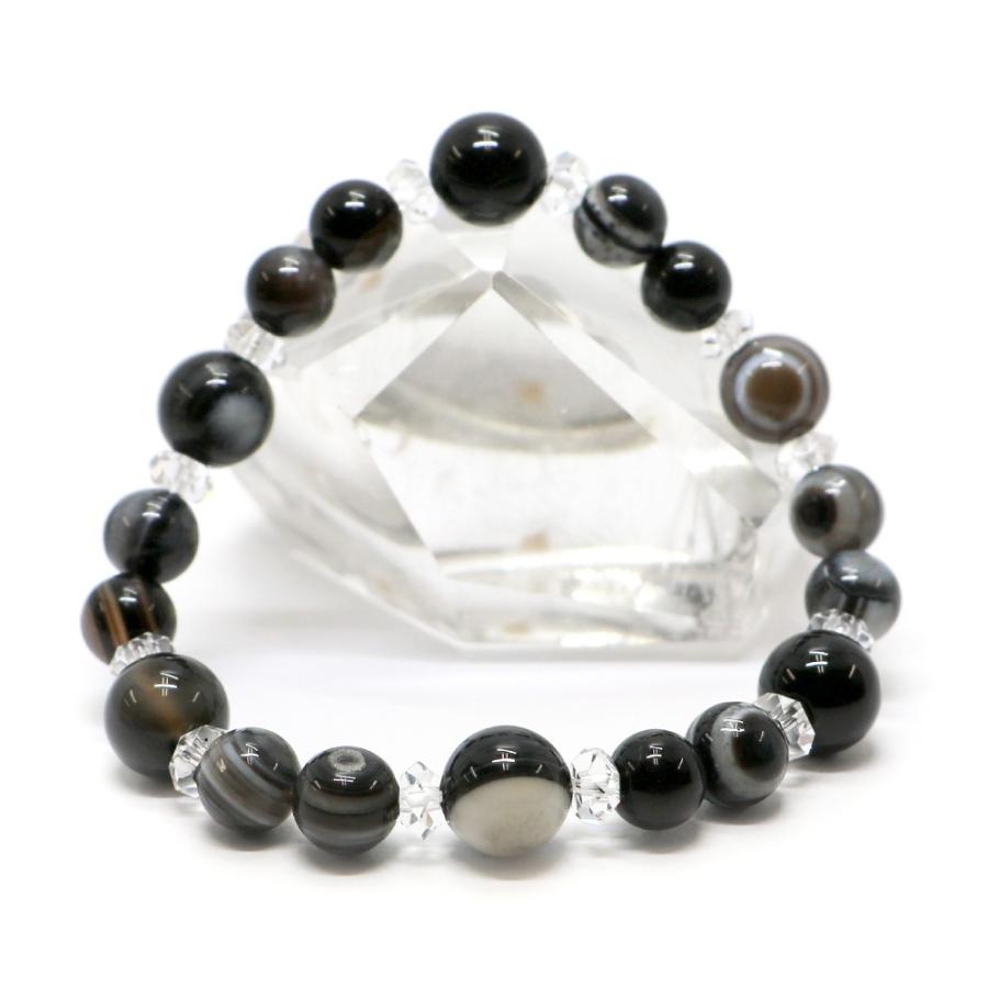 コンビブレスレット 天眼石 水晶 パワーストーン Bracelet 天然石 | 