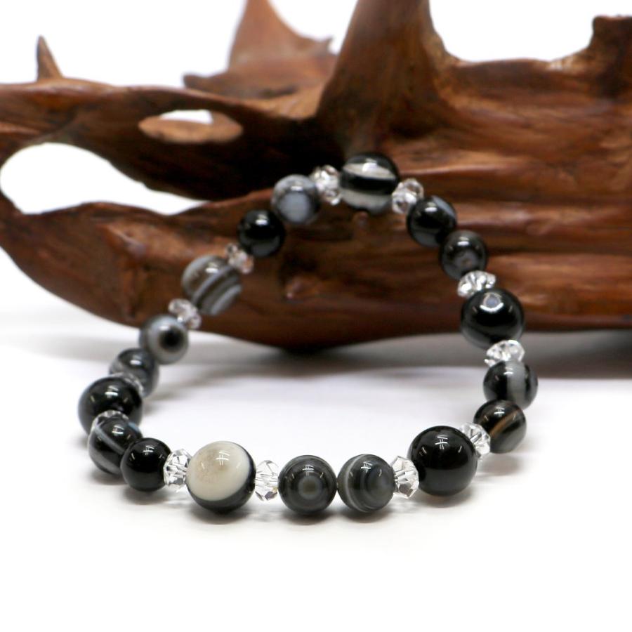 コンビブレスレット 天眼石 水晶 パワーストーン Bracelet 天然石 |  | 03