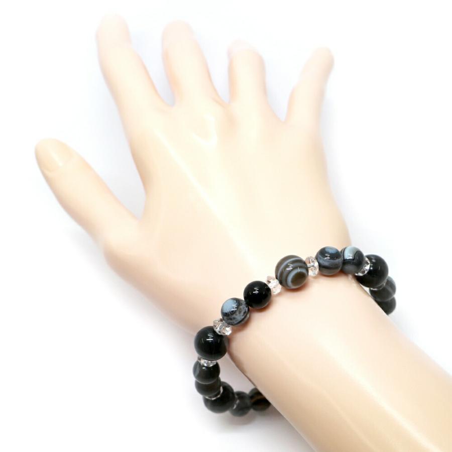 コンビブレスレット 天眼石 水晶 パワーストーン Bracelet 天然石 |  | 04
