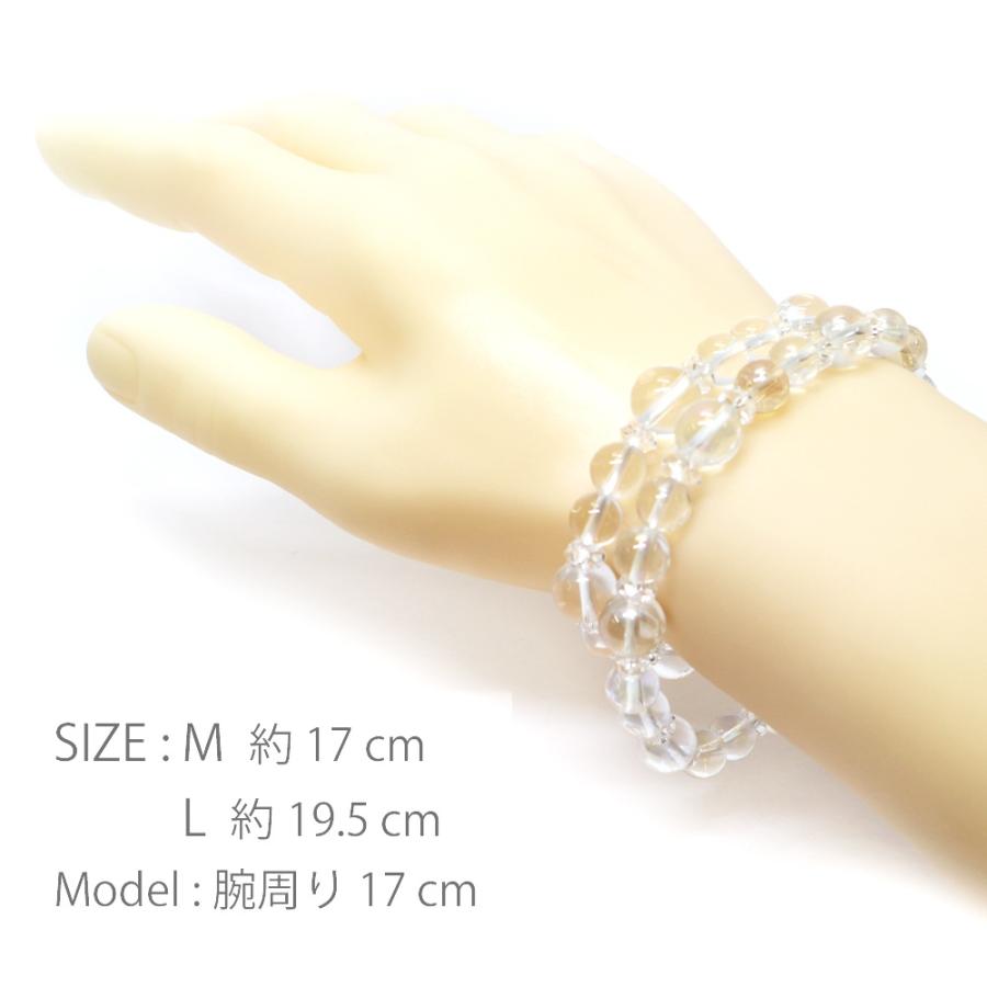 コンビブレスレット 天眼石 水晶 パワーストーン Bracelet 天然石 |  | 09