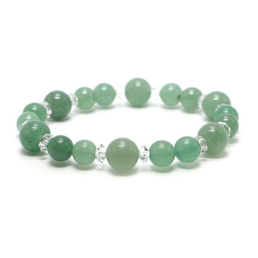 コンビブレスレット アベンチュリン 水晶 パワーストーン Bracelet 天然石 |  | 02