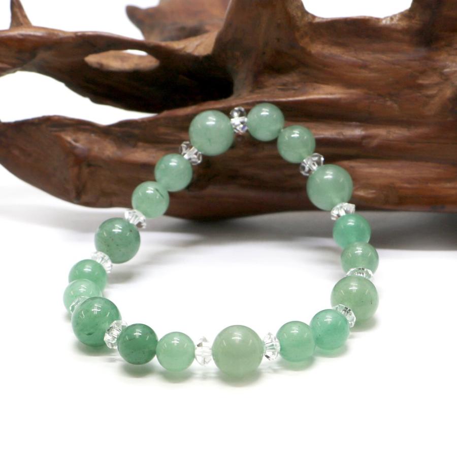 コンビブレスレット アベンチュリン 水晶 パワーストーン Bracelet 天然石 |  | 03