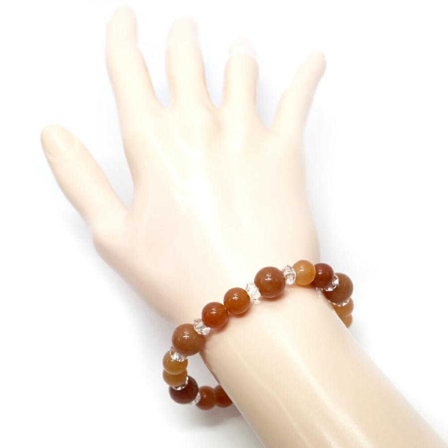 オレンジアベンチュリンコンビブレスレット パワーストーン Bracelet 天然石 |  | 04