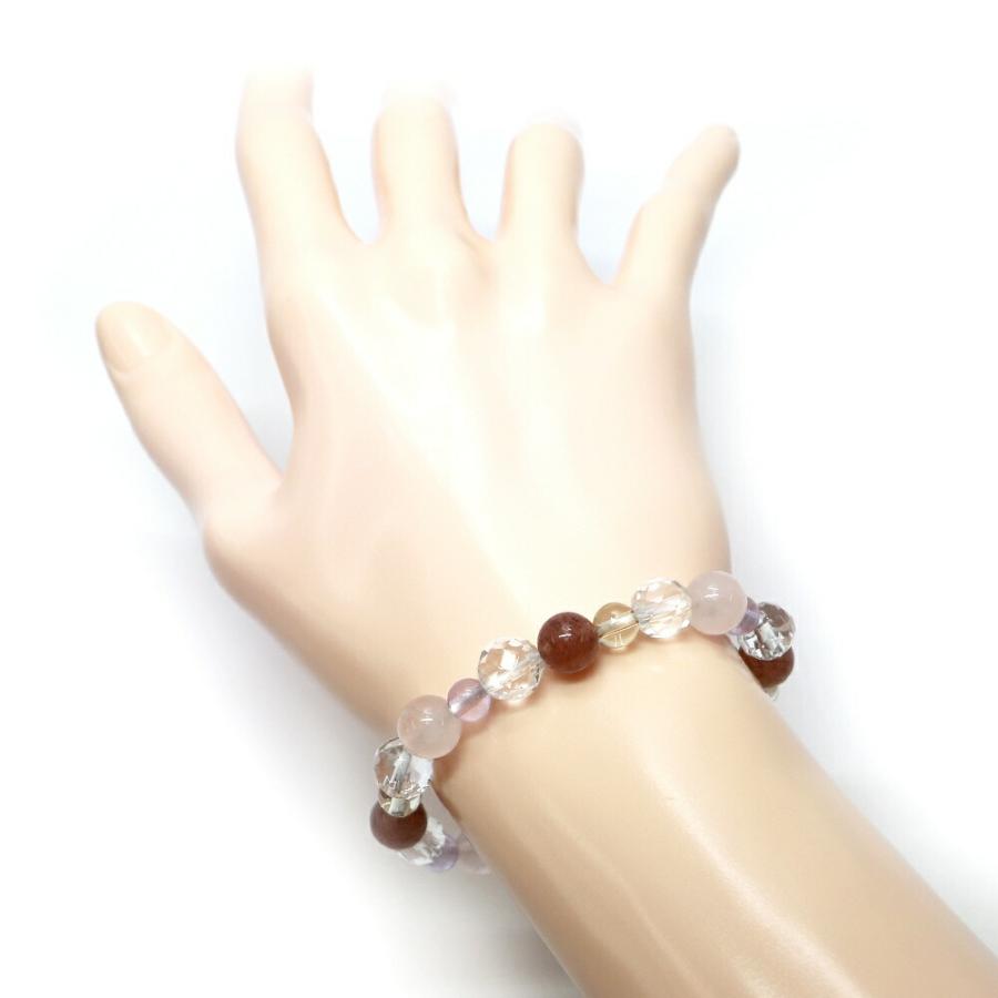 コンビブレスレット レモンクォーツ モスコバイト パワーストーン Bracelet 天然石 |  | 03