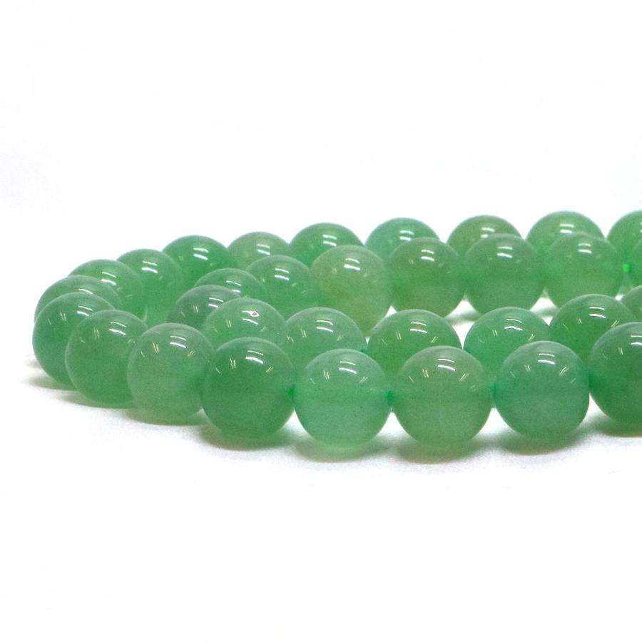 パワーストーン 天然石 ビーズ アベンチュリン 丸玉 10mm 1連販売 | 