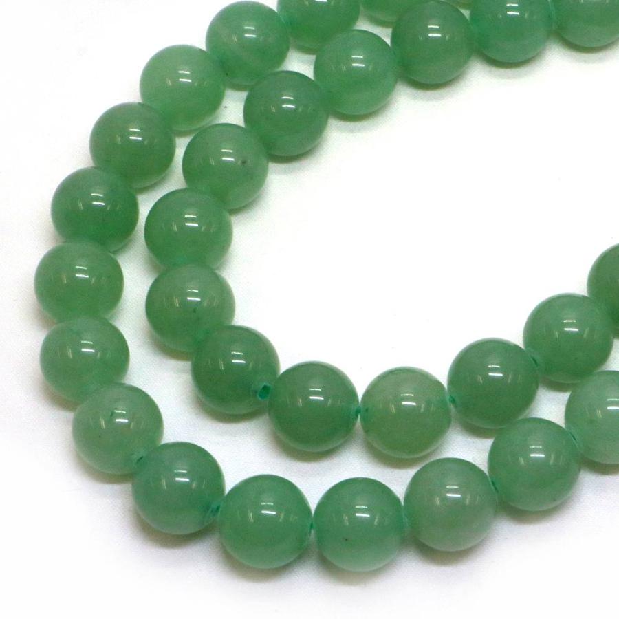パワーストーン 天然石 ビーズ アベンチュリン 丸玉 12mm 1連販売 |  | 01
