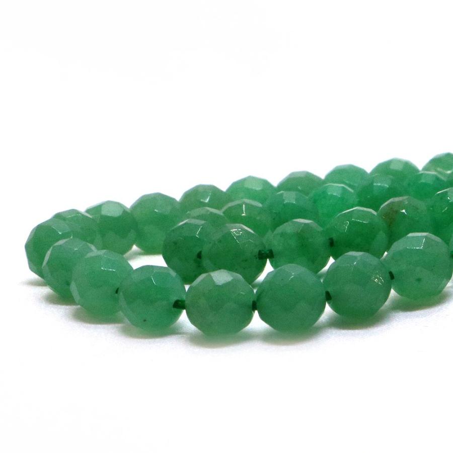 パワーストーン 天然石 ビーズ アベンチュリン カット 8mm 1連販売 | 