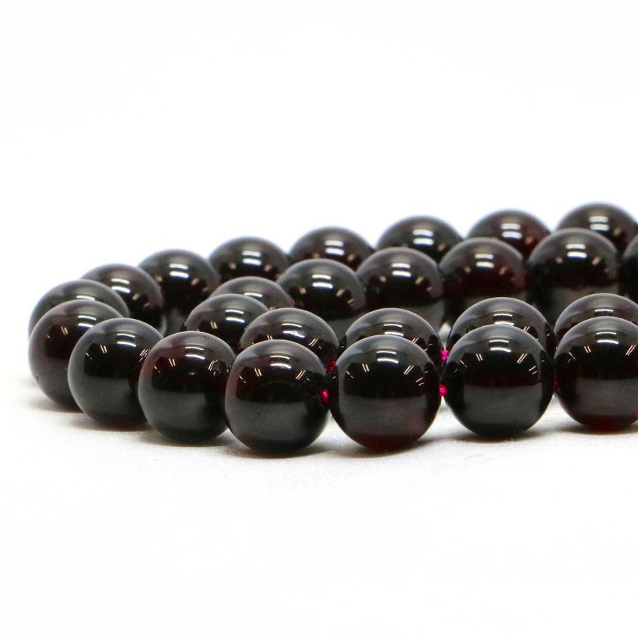 パワーストーン 天然石 ビーズ ガーネット 丸玉 10mm 1連販売 | 