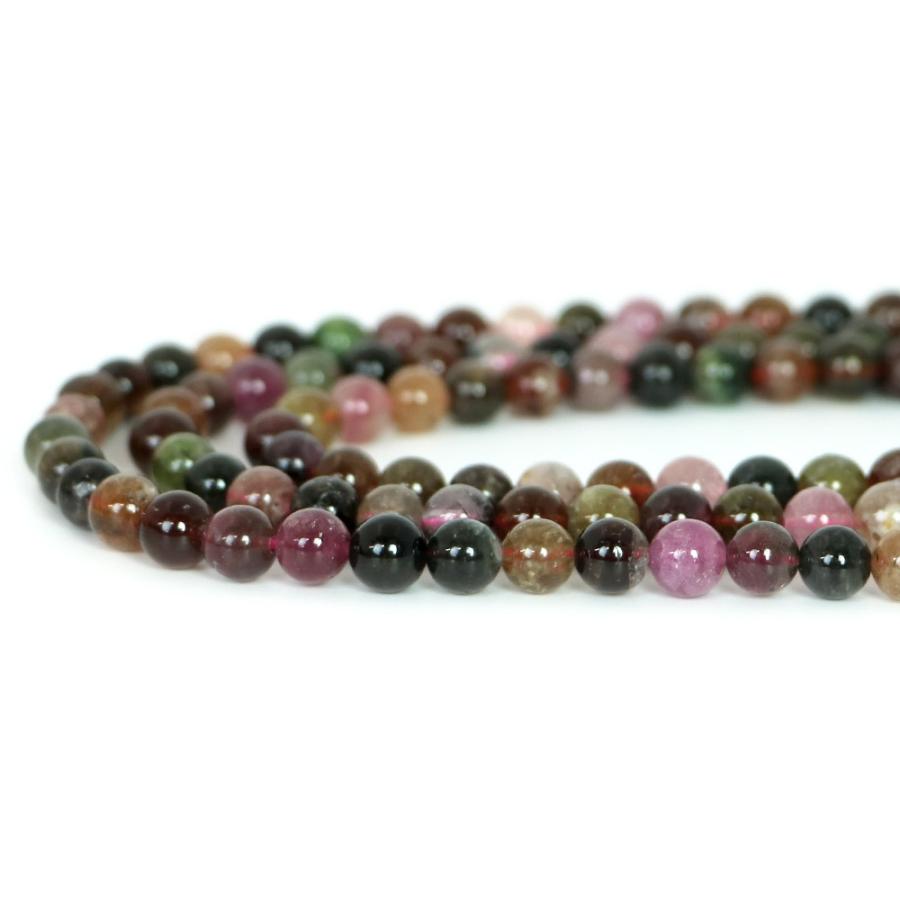 パワーストーン 天然石 ビーズ トルマリンミックス 丸玉 6mm 1連販売 | 