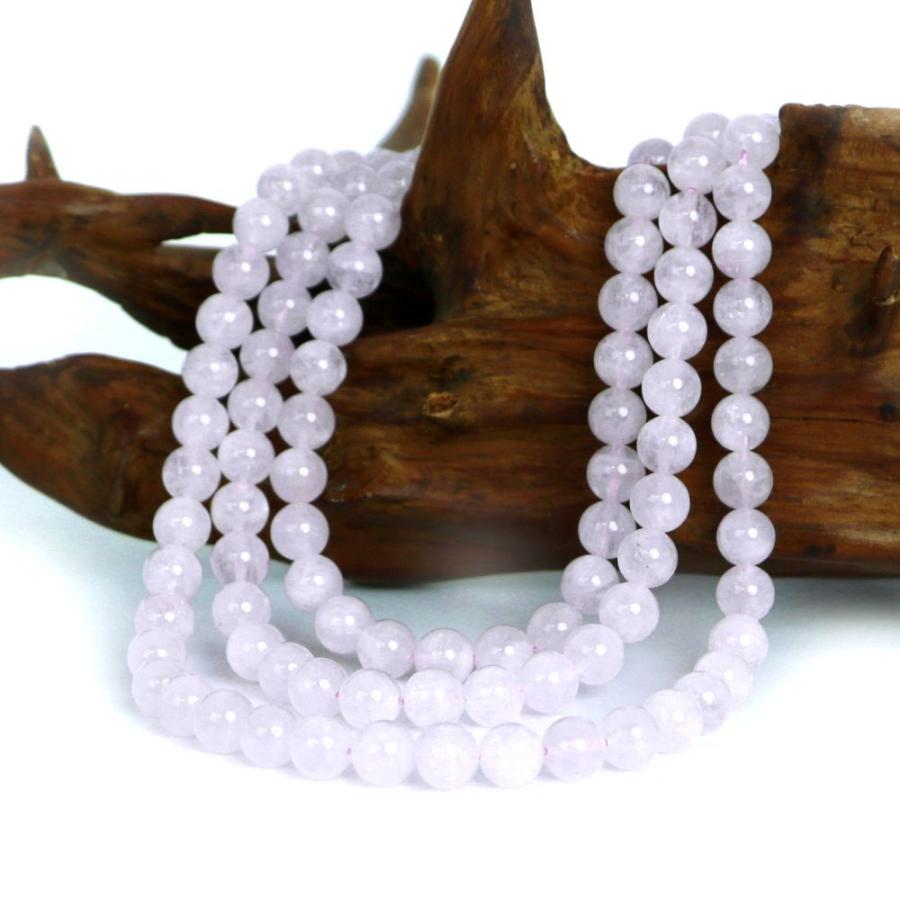 パワーストーン 天然石 ブレスレット ラベンダーアメジスト 丸玉 6mm 数珠 念珠 Bracelet お試し価格 |  | 11