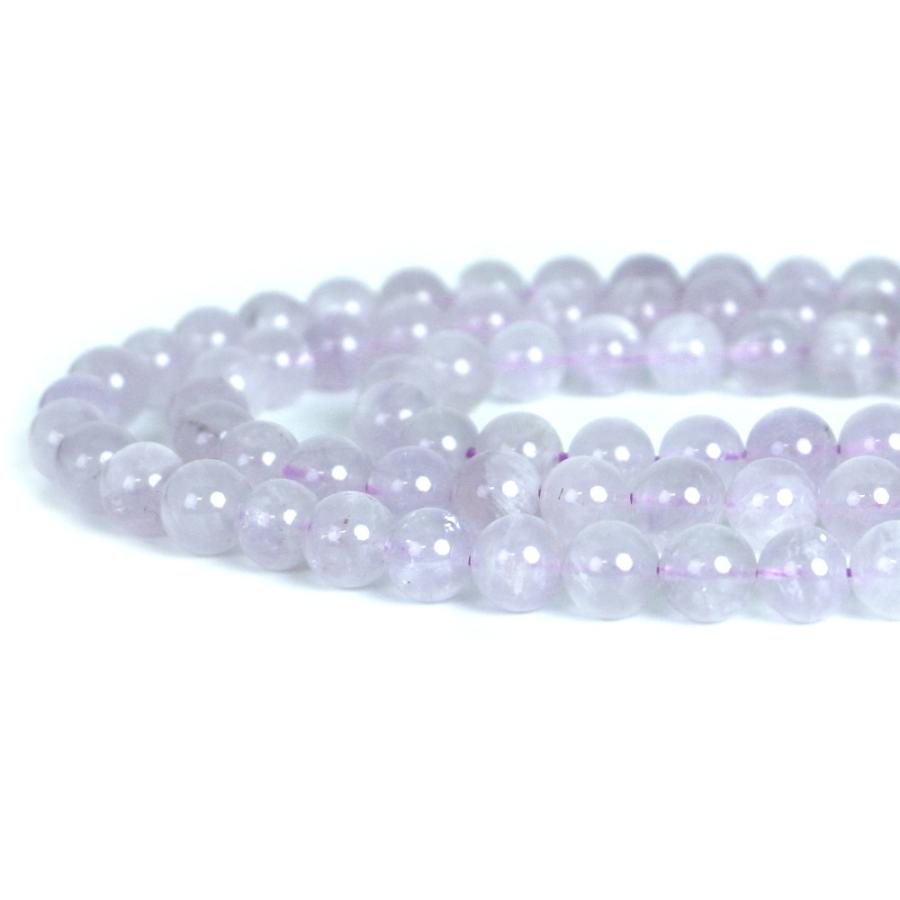 パワーストーン 天然石 ブレスレット ラベンダーアメジスト 丸玉 8mm 数珠 念珠 Bracelet お試し価格 |  | 10
