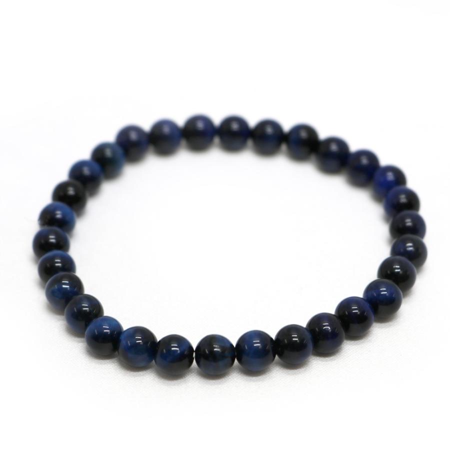 パワーストーン 天然石 ブレスレット ブルータイガーアイ 丸玉 6mm 数珠 念珠 Bracelet お試し価格 | 