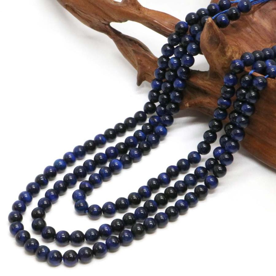 パワーストーン 天然石 ブレスレット ブルータイガーアイ 丸玉 6mm 数珠 念珠 Bracelet お試し価格 |  | 11