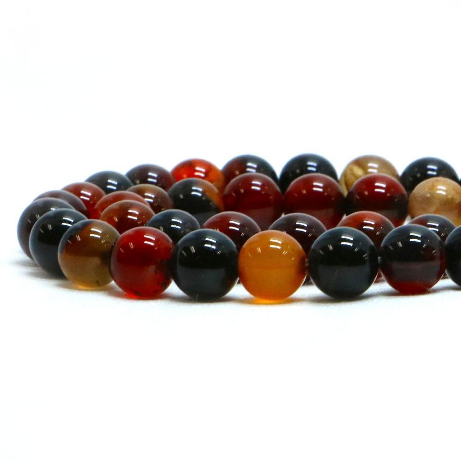 パワーストーン 天然石 ブレスレット メノウ アゲート 丸玉 8mm 数珠 念珠 Bracelet お試し価格 |  | 10