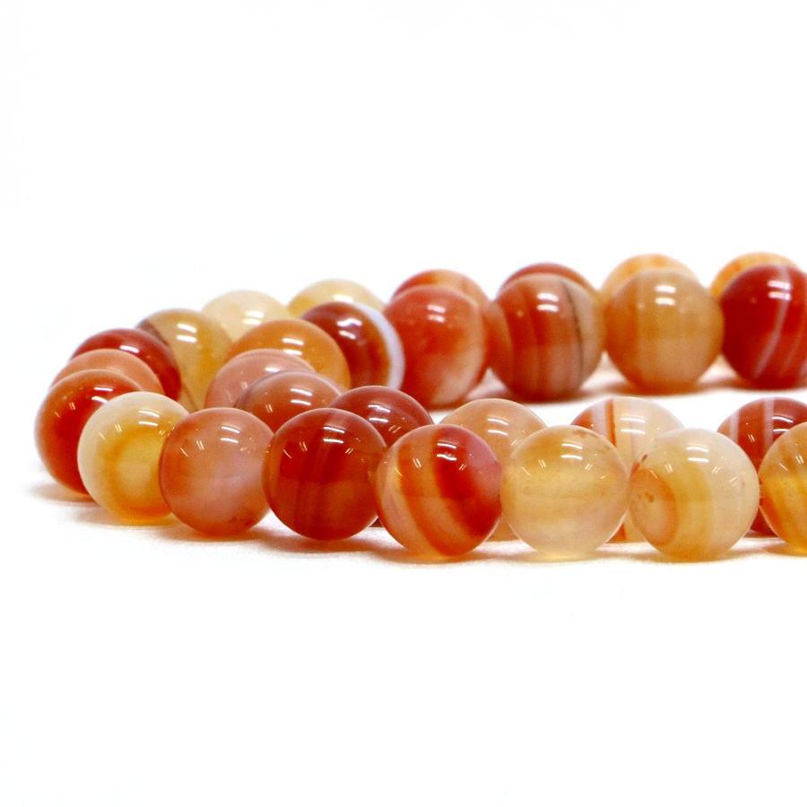 パワーストーン 天然石 ブレスレット サードオニキス 丸玉 8mm 数珠 念珠 Bracelet お試し価格 |  | 10