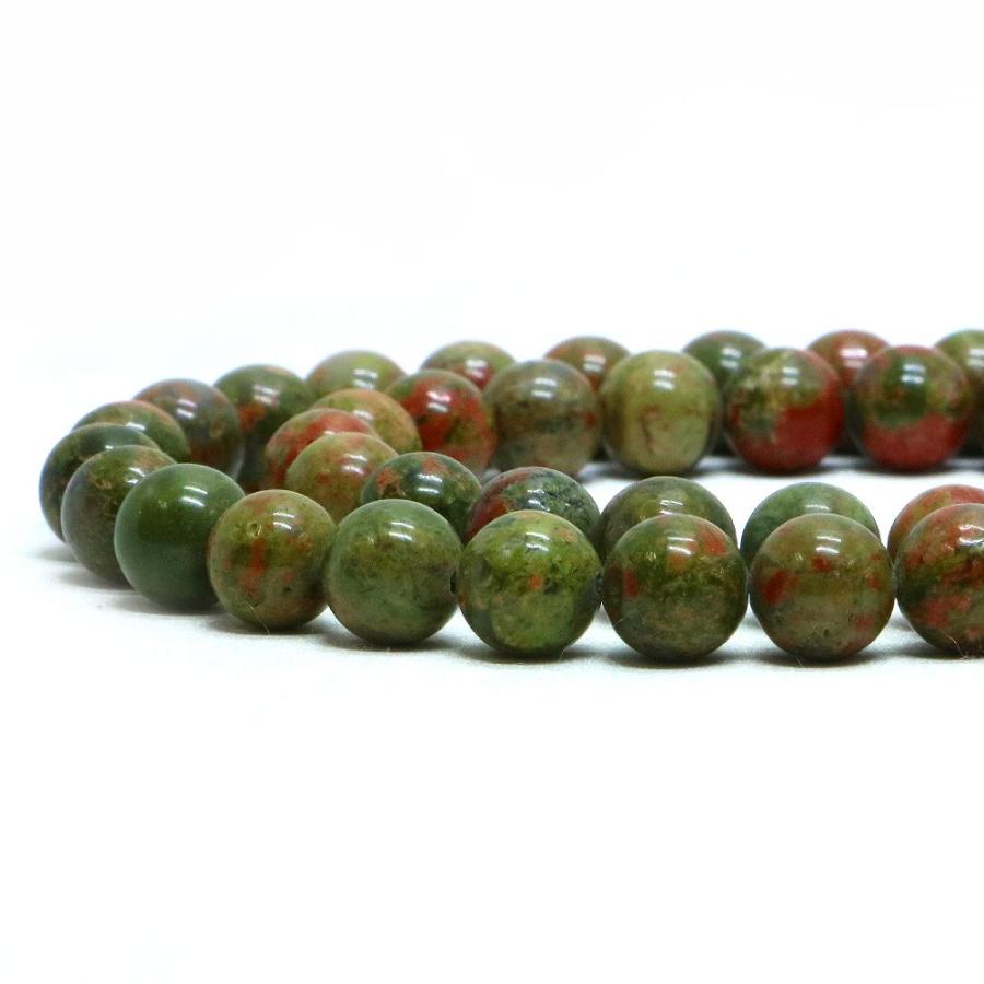 パワーストーン 天然石 ブレスレット ユナカイト 丸玉 8mm 数珠 念珠 Bracelet お試し価格 |  | 10