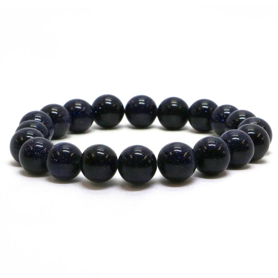 パワーストーン 天然石 ブレスレット ブルーゴールドストーン 丸玉 10mm 数珠 念珠 Bracelet お試し価格 | 