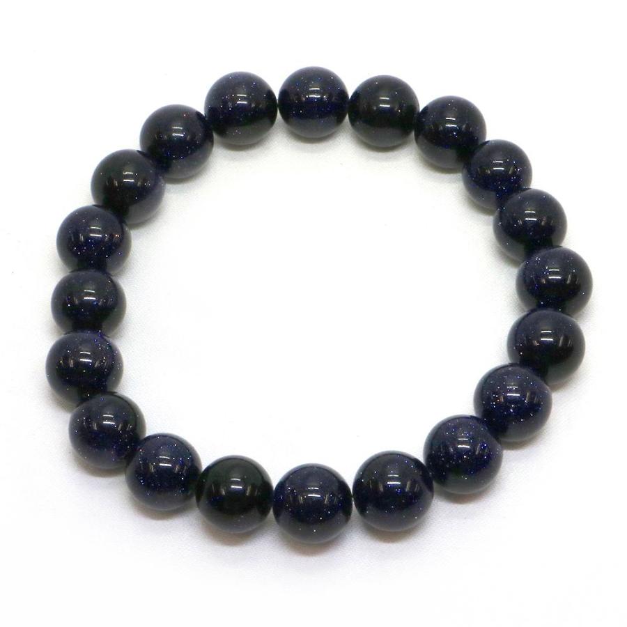 パワーストーン 天然石 ブレスレット ブルーゴールドストーン 丸玉 10mm 数珠 念珠 Bracelet お試し価格 |  | 01