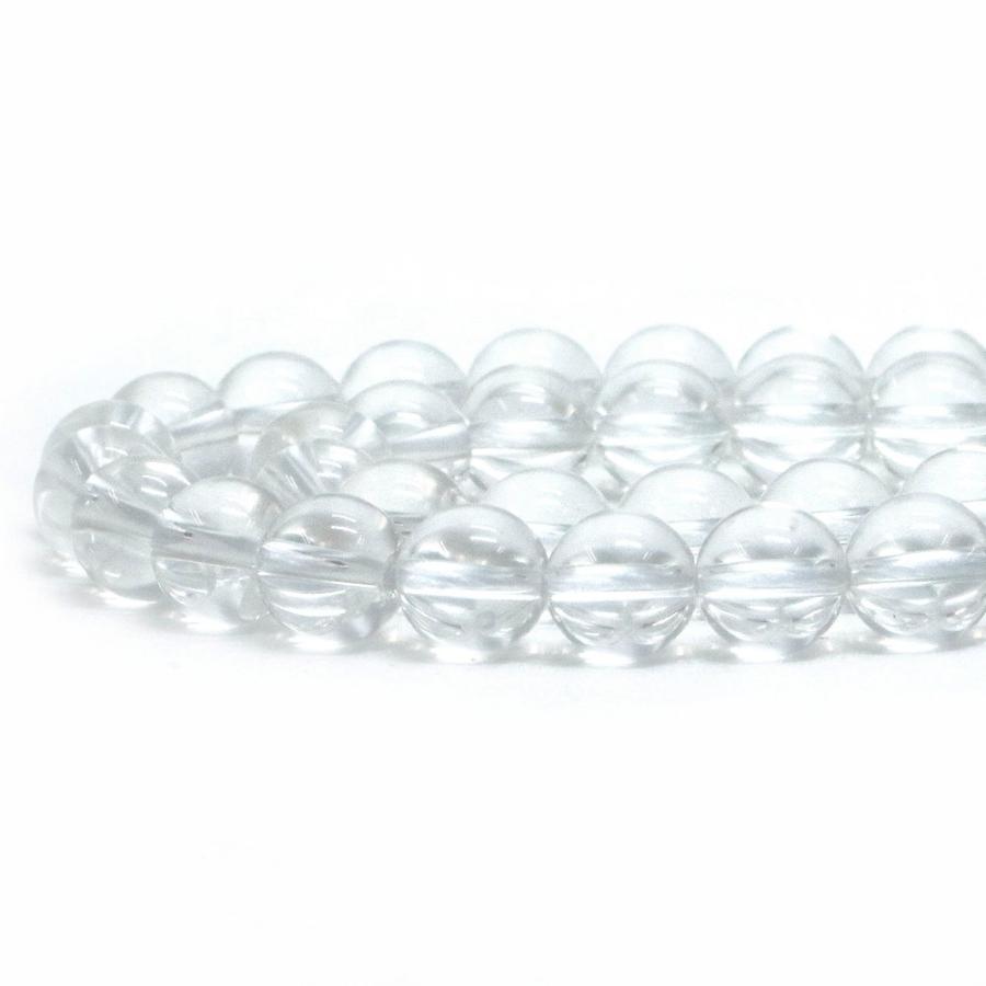 パワーストーン 天然石 ブレスレット 水晶 クリスタル 丸玉 8mm 数珠 念珠 Bracelet お試し価格 |  | 10