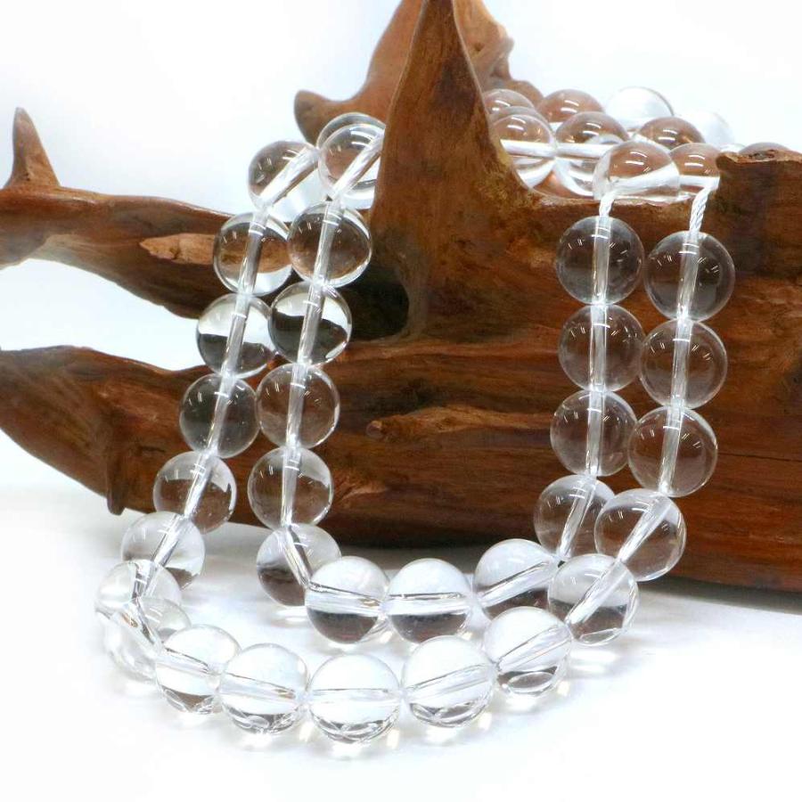 パワーストーン 天然石 ブレスレット 水晶AA クリスタル 丸玉 10mm 数珠 念珠 Bracelet お試し価格 |  | 11