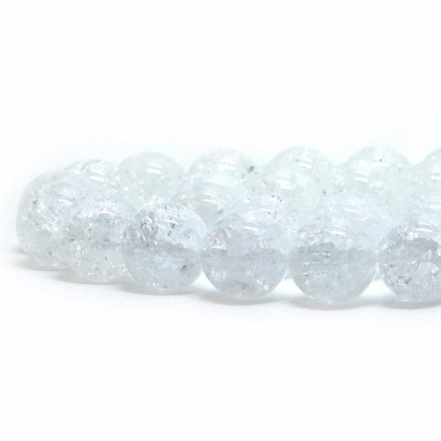 パワーストーン 天然石 ブレスレット クラッシュクリスタル 丸玉 10mm 数珠 念珠 Bracelet お試し価格 |  | 10