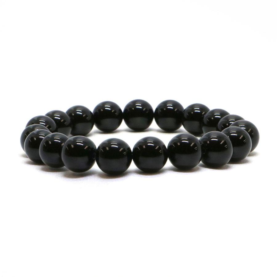 パワーストーン 天然石 ブレスレット オニキス 丸玉 10mm 数珠 念珠 Bracelet お試し価格 | 
