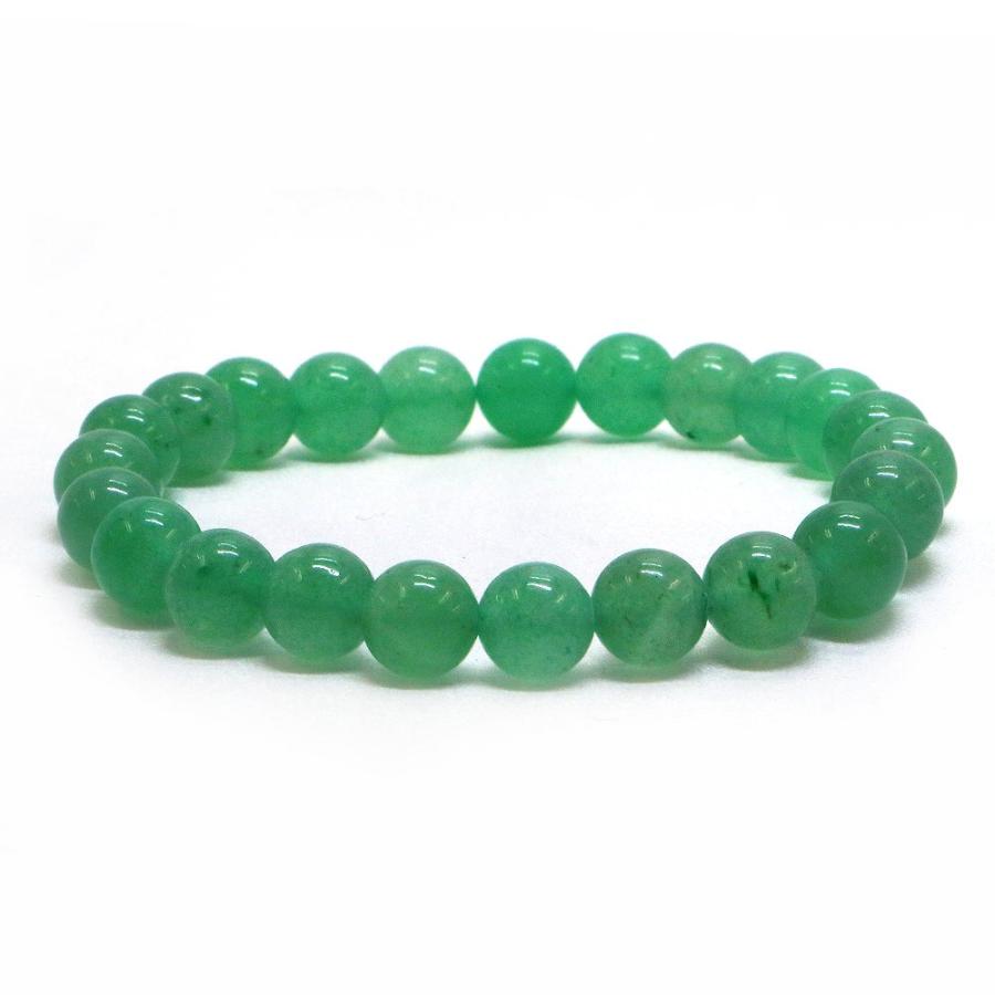 パワーストーン 天然石 ブレスレット アベンチュリン 丸玉 8mm 数珠 念珠 Bracelet お試し価格 | 