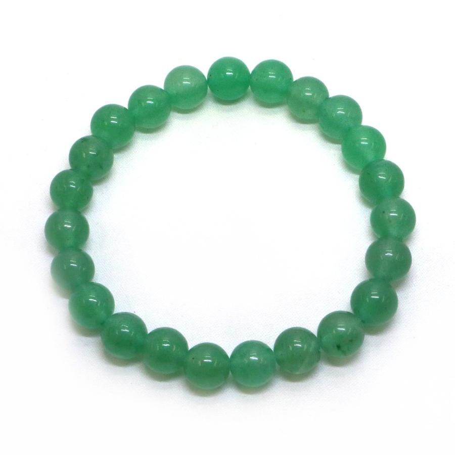 パワーストーン 天然石 ブレスレット アベンチュリン 丸玉 8mm 数珠 念珠 Bracelet お試し価格 |  | 01