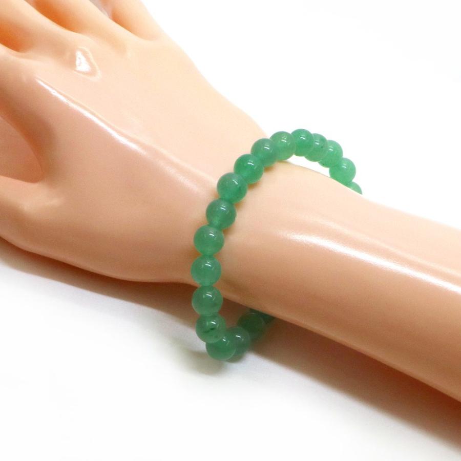 パワーストーン 天然石 ブレスレット アベンチュリン 丸玉 8mm 数珠 念珠 Bracelet お試し価格 |  | 02