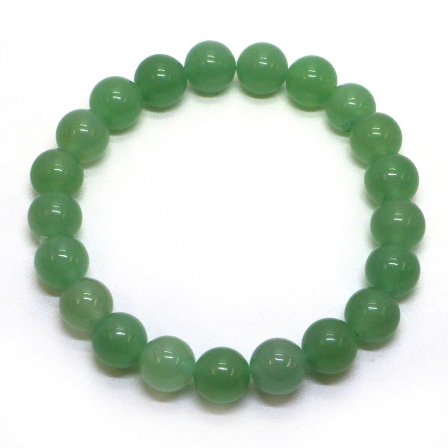 パワーストーン 天然石 ブレスレット アベンチュリン 丸玉 10mm 数珠 念珠 Bracelet お試し価格 |  | 01